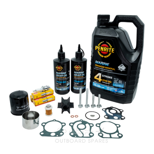 Yamaha F80-100hp 4 Stroke EFI 2005-2006 Service Kit with Oils (OSSK93O)