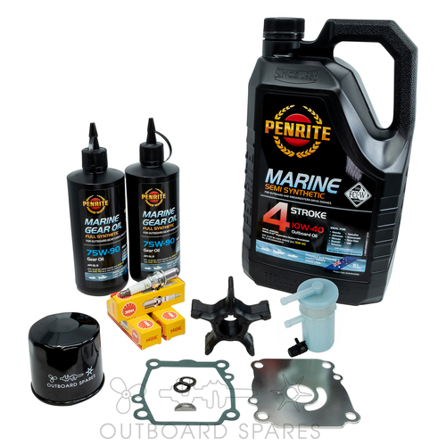 Suzuki 140hp 4 Stroke 2007-2012 Service Kit with Oils (OSSK95O)